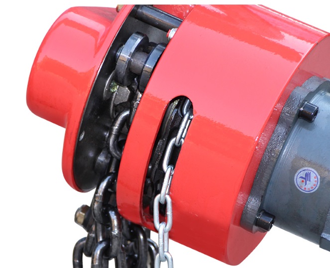 Palan à chaîne combiné manuel-électrique de Type DH-V