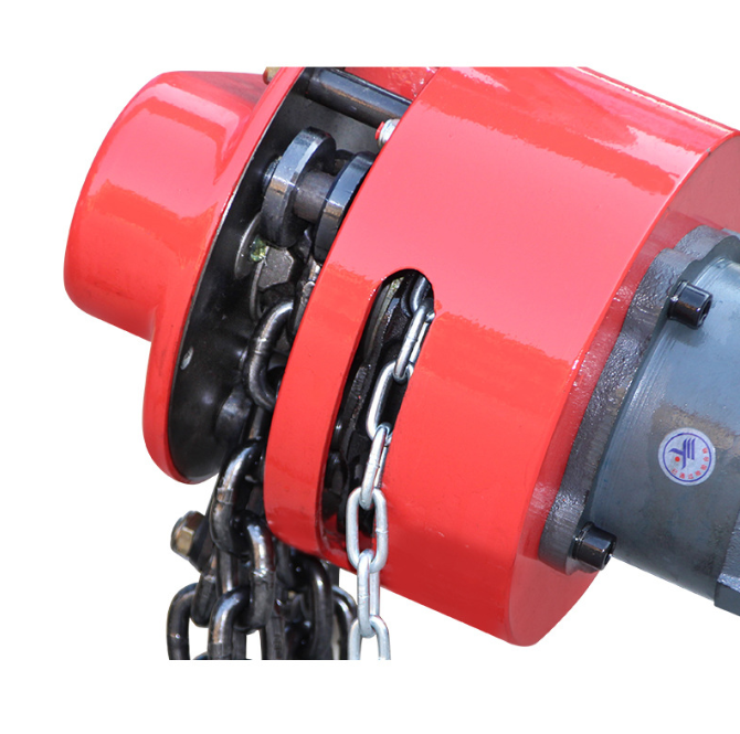 Palan à chaîne combiné manuel-électrique de Type DH-V