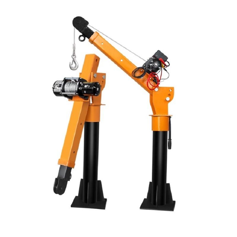 Truck Mounted Jib Crane for Vehicle Electric 12V 24V 220v 380V Hydraulic