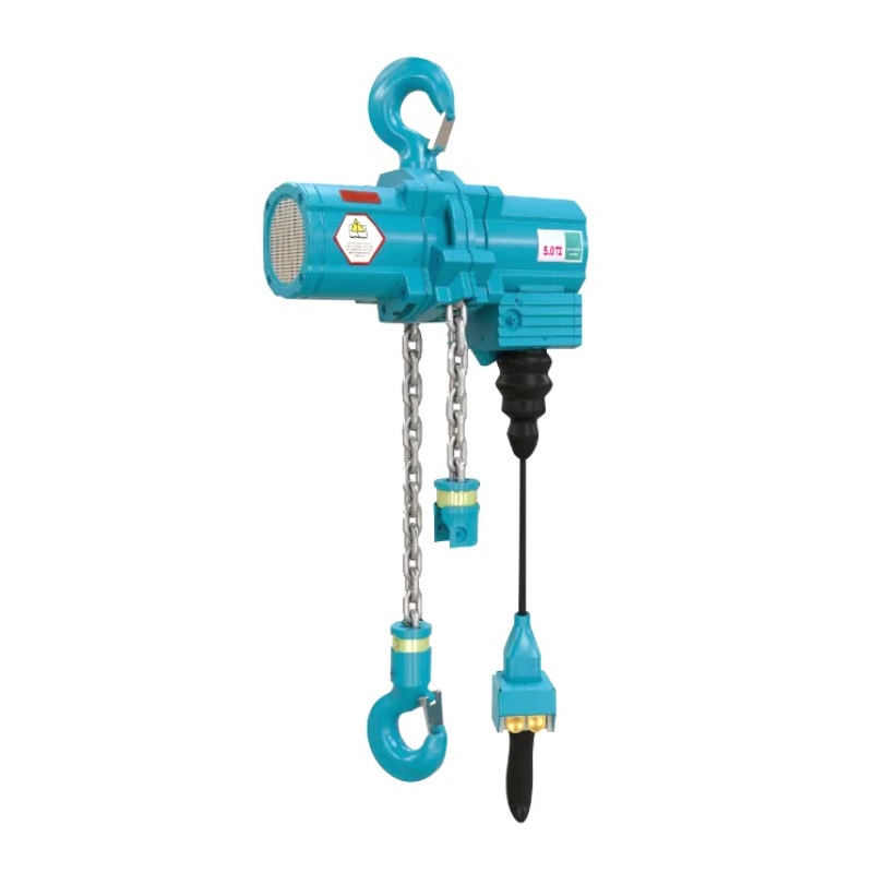 Pneumatic Explosion-Proof Mining Chain Hoists (Hook-Mounted & Traveling Types) – 0.25T–10T