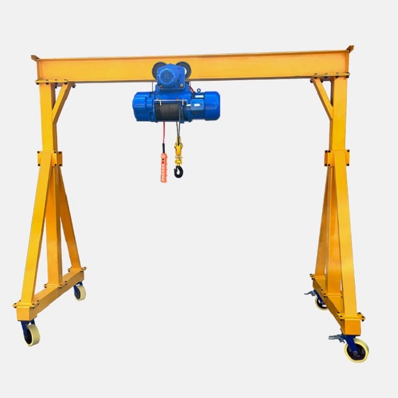 Gru a portale manovrabile