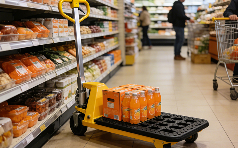 Shopping malls and supermarkets