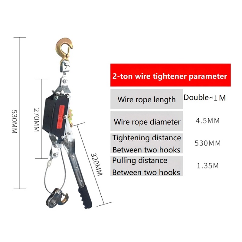 다기능 Ratchet 와이어 로프 Tightener