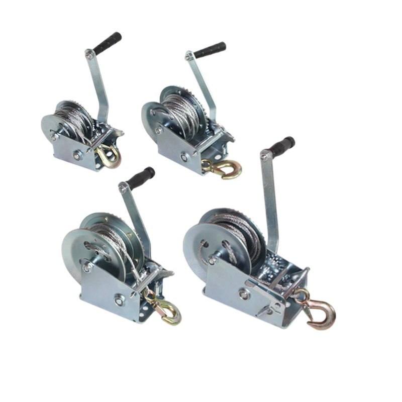 手動ロック手ウインチ